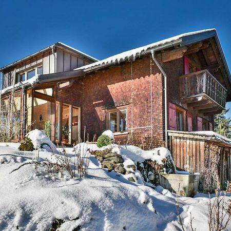 Ferienhaus Bergblick 슈바르첸베르크 임 브레겐처발트 외부 사진