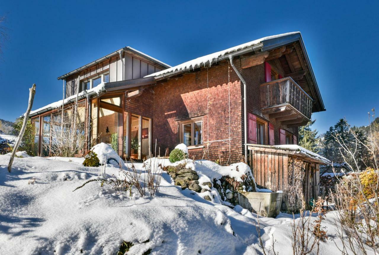 Ferienhaus Bergblick 슈바르첸베르크 임 브레겐처발트 외부 사진