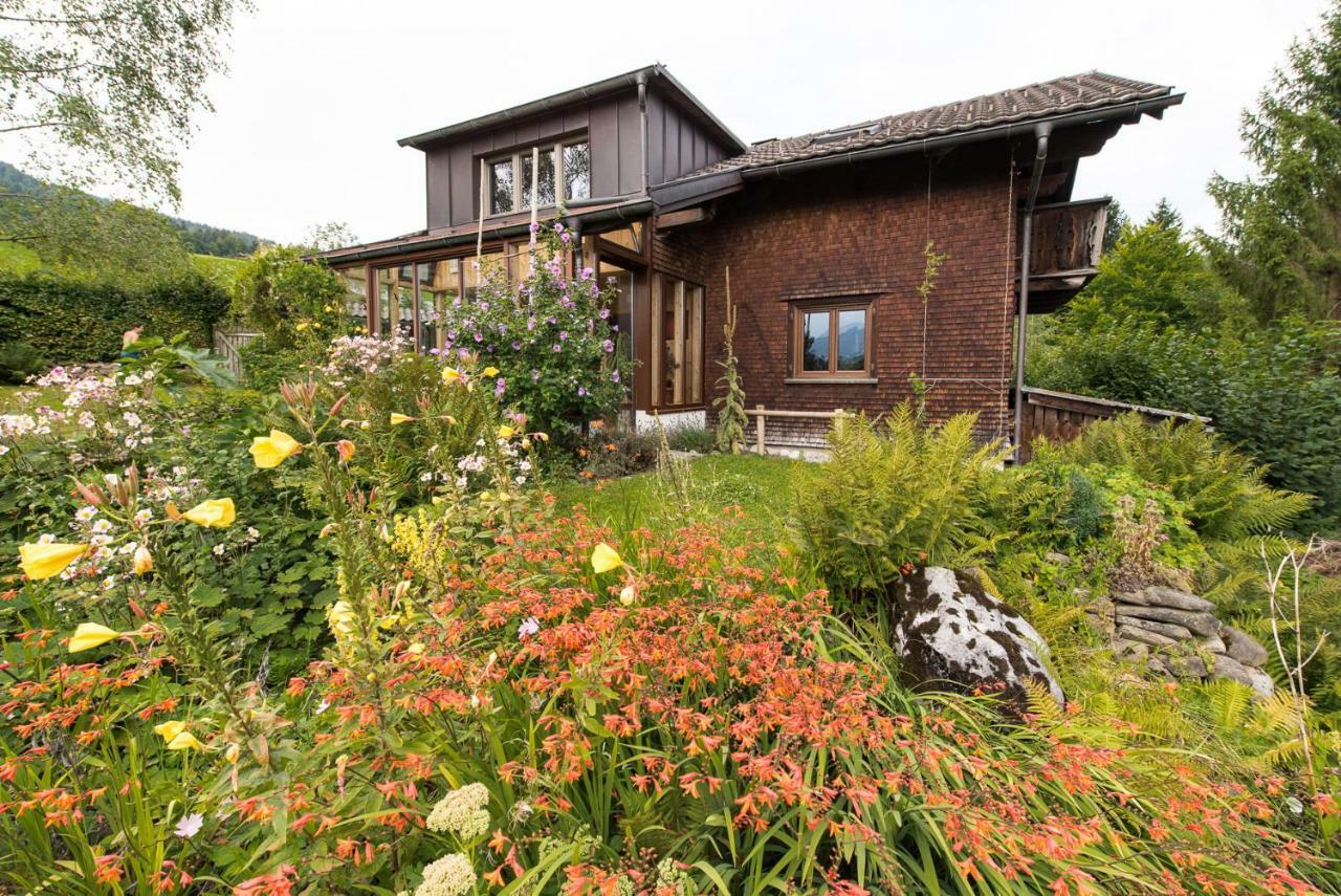 Ferienhaus Bergblick 슈바르첸베르크 임 브레겐처발트 외부 사진