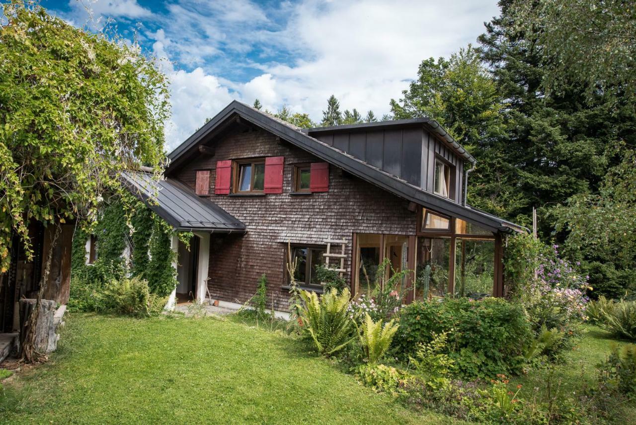 Ferienhaus Bergblick 슈바르첸베르크 임 브레겐처발트 외부 사진