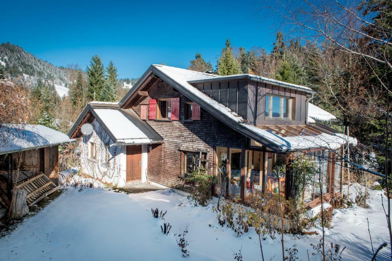 Ferienhaus Bergblick 슈바르첸베르크 임 브레겐처발트 외부 사진