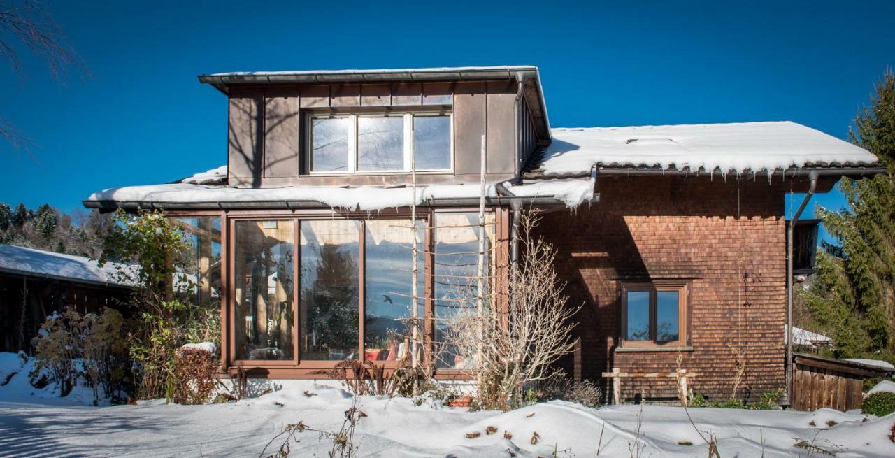 Ferienhaus Bergblick 슈바르첸베르크 임 브레겐처발트 외부 사진